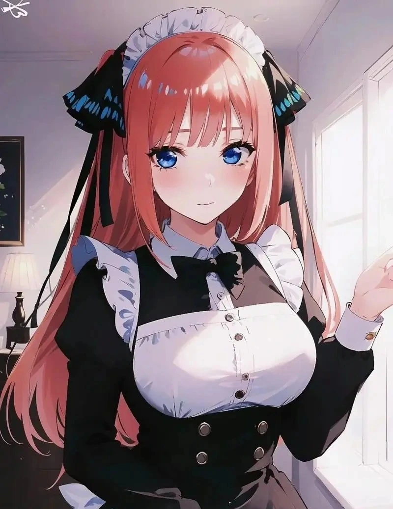 Tham khảo ảnh Nino Nakano với nhiều biểu cảm anime dễ thương