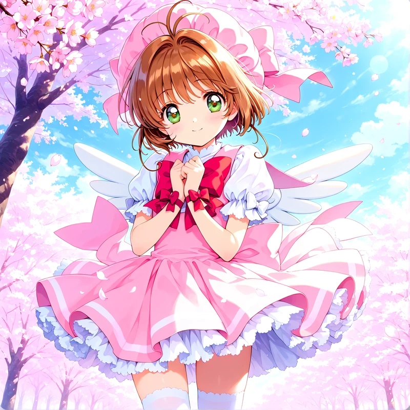 Ảnh anime đáng yêu ngây thơ lung linh
