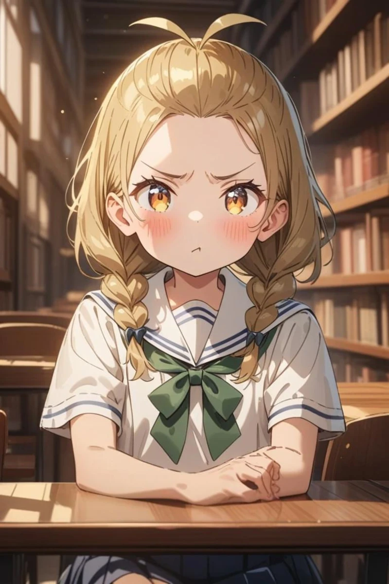 Ảnh anime học sinh xinh dễ thương