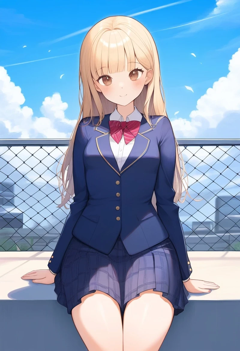 Ảnh học sinh anime dễ thương dễ nhìn
