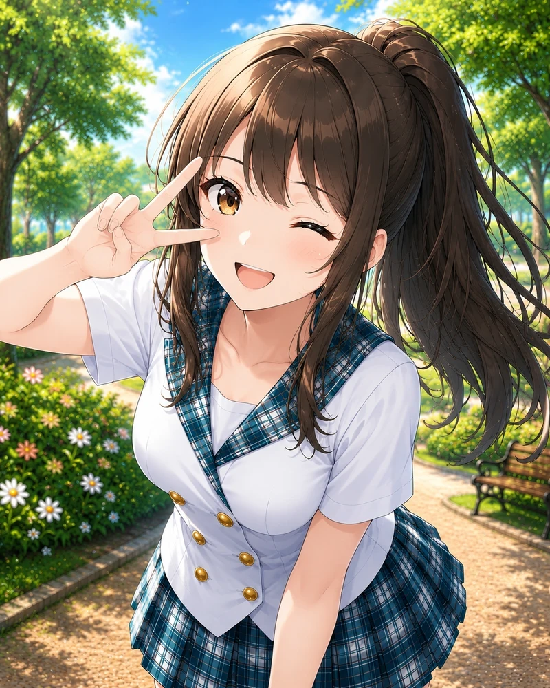 Anime hình ngọt ngào dịu dàng trong trẻo