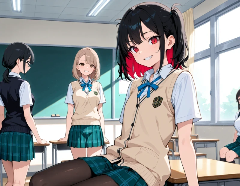 Anime học sinh xinh dễ thương
