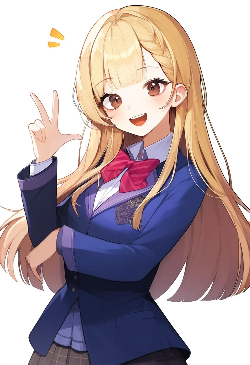 Anime học sinh xinh tươi tắn