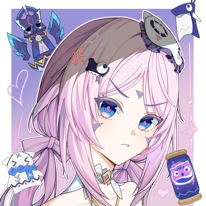 Avatar nữ anime trầm lắng sâu sắc
