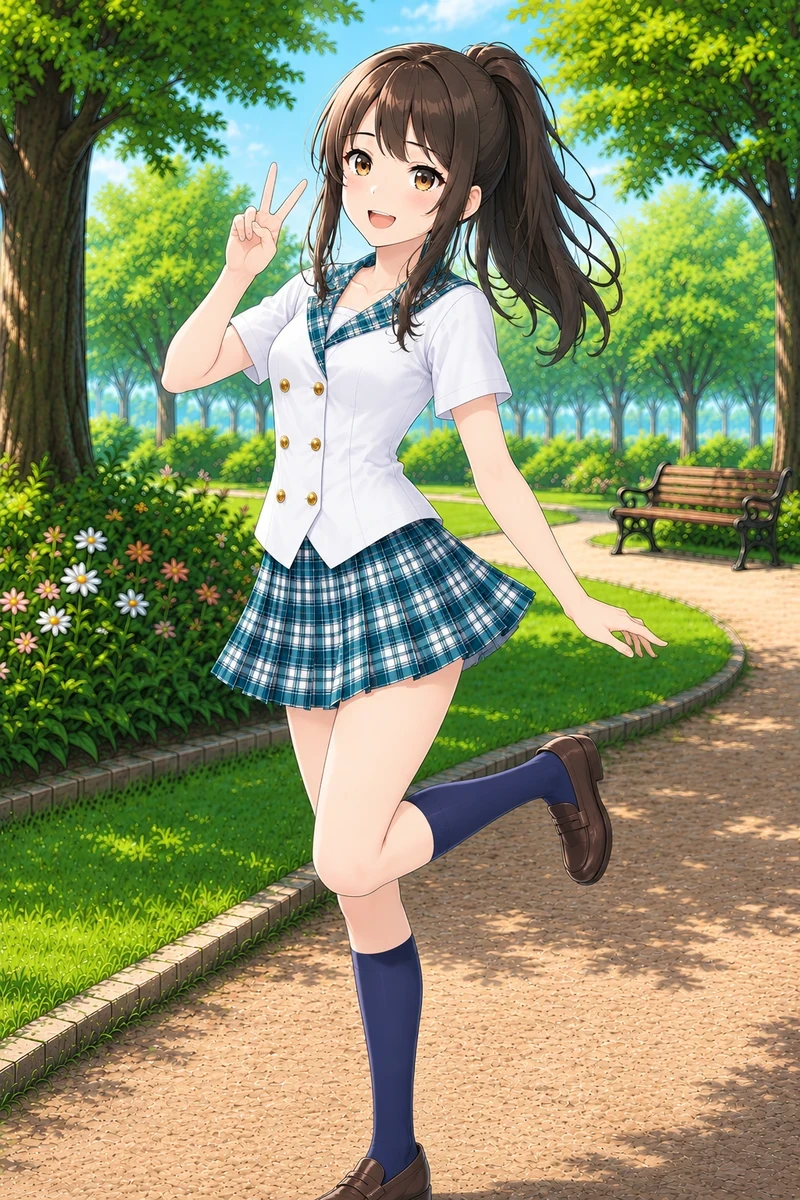 Hình anime vui tươi dễ thương xinh đẹp