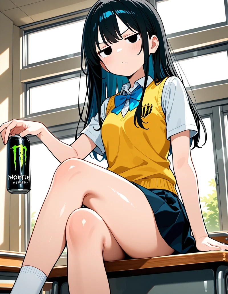 Hình học sinh anime dễ nhìn dễ thương