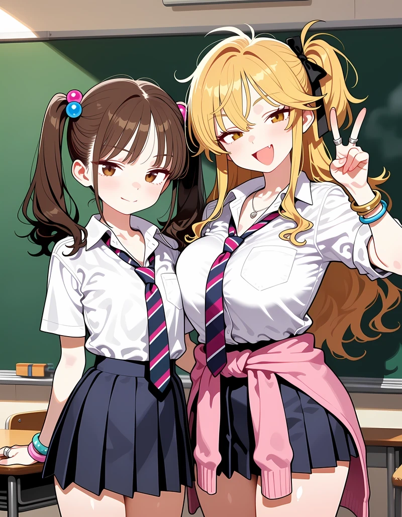 Học sinh anime dễ thương xinh