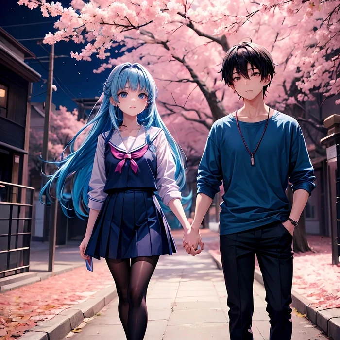 Nắm tay anime êm đềm nhẹ nhàng