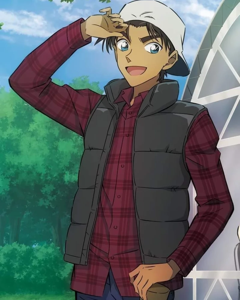 Ảnh anime Hattori Heiji lạnh lùng phong độ