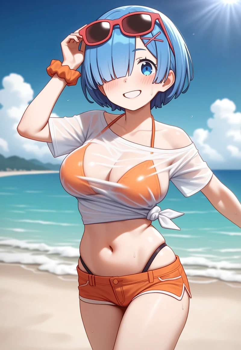 Ảnh anime Rem xinh đẹp dịu dàng