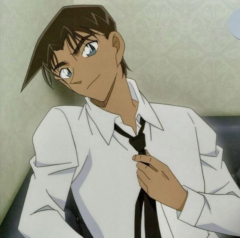 Hình Hattori Heiji anime lạnh lùng cuốn hút