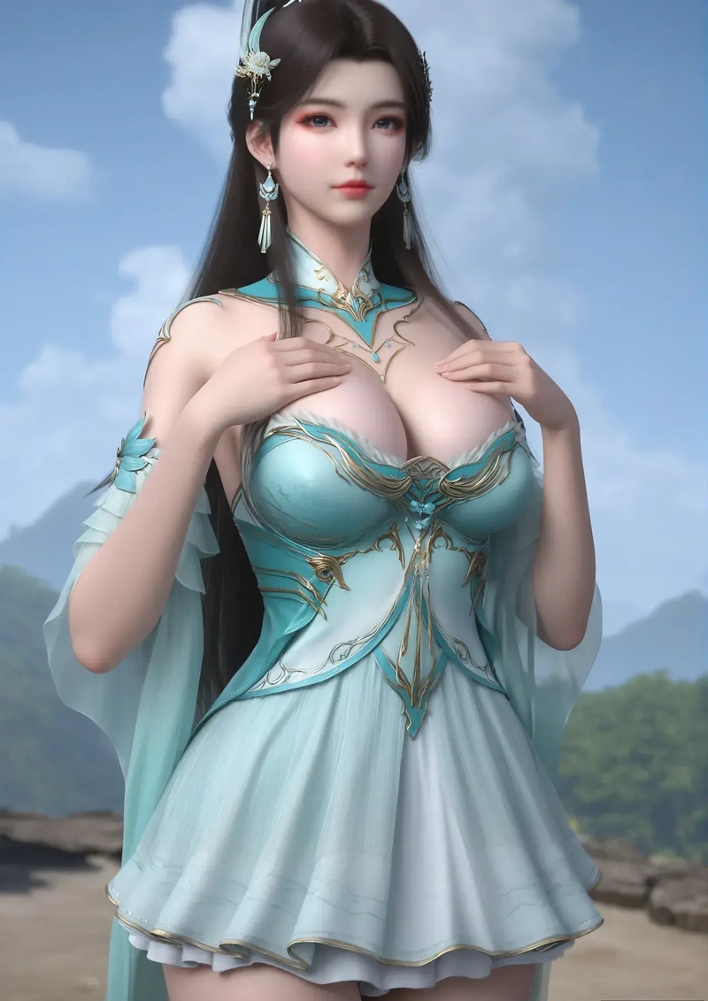 Ảnh Huân Nhi sexy cởi đồ khoe đít tròn