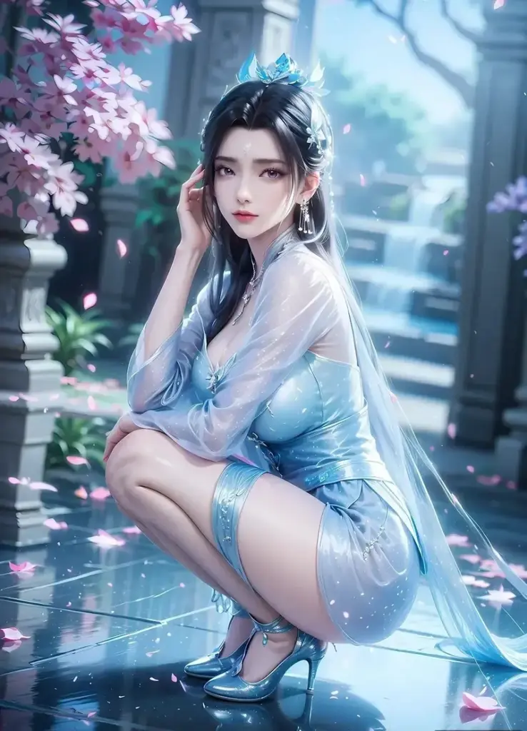 Hình Lục Tuyết Kỳ gợi cảm khoe ngực khủng