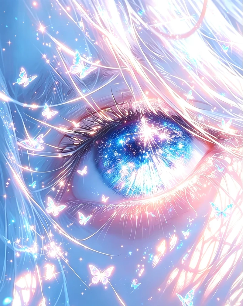 Hình anime mắt cuốn hút nổi bật