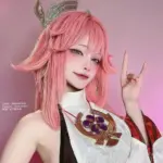 Hình cosplay Yae Miko duyên dáng thanh tao