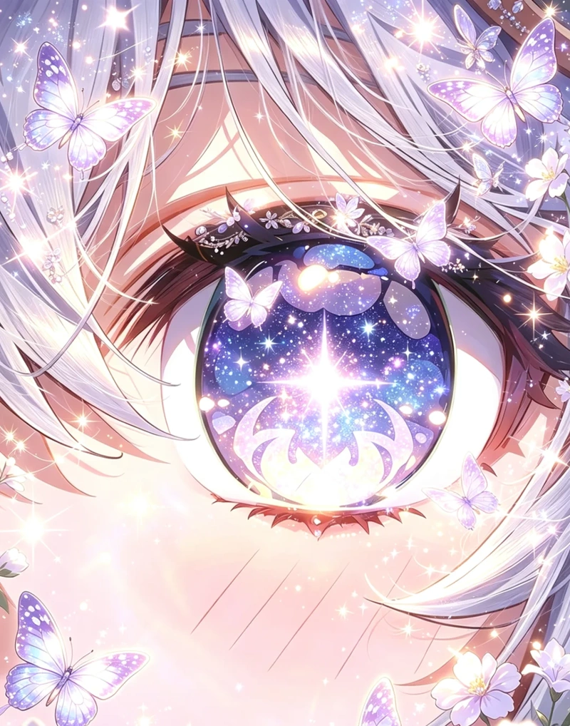 Hình mắt anime long lanh full HD