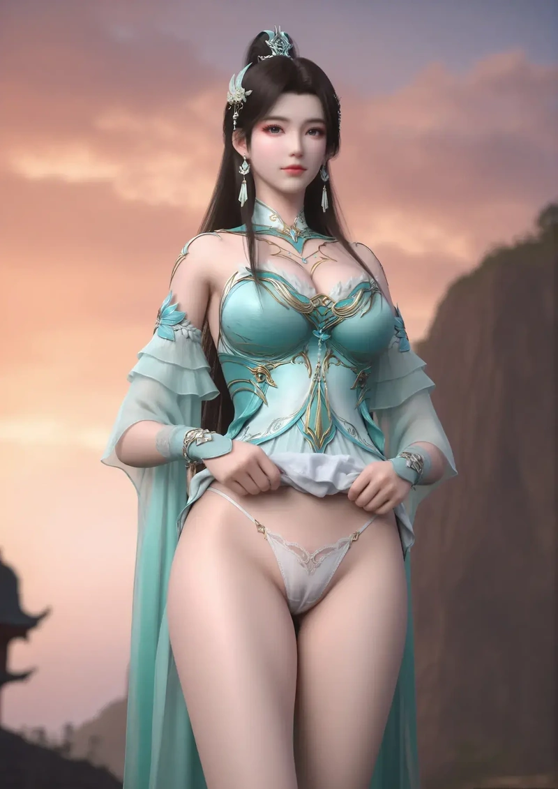 Huân Nhi nude khoe vòng 3 gợi tình 2K