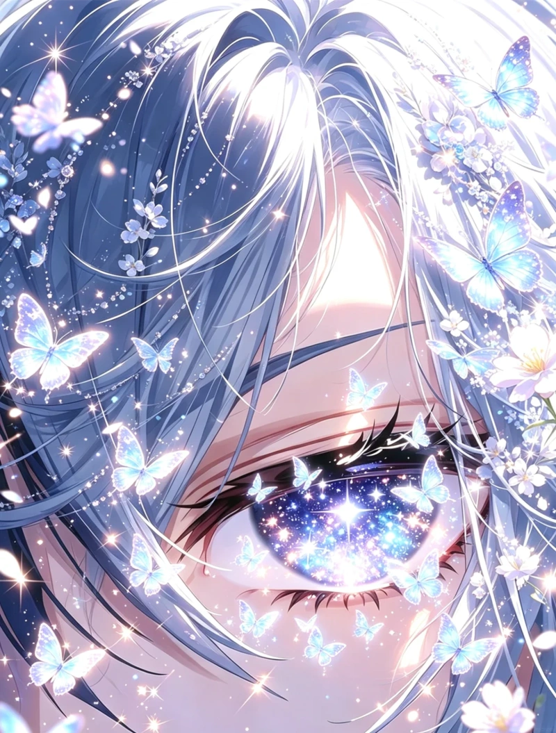 Đôi mắt anime rực rỡ nổi bật